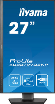 iiyama ProLite XUB2797QSNP-B1 27" 100Hz 1ms IPS Desktop Monitor Desktop Monitor iiyama