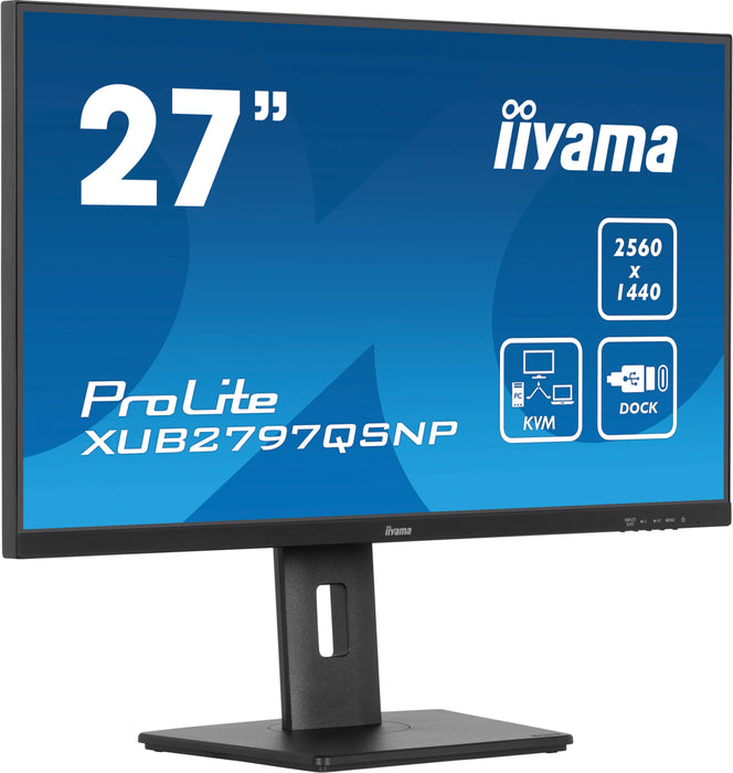 iiyama ProLite XUB2797QSNP-B1 27" 100Hz 1ms IPS Desktop Monitor