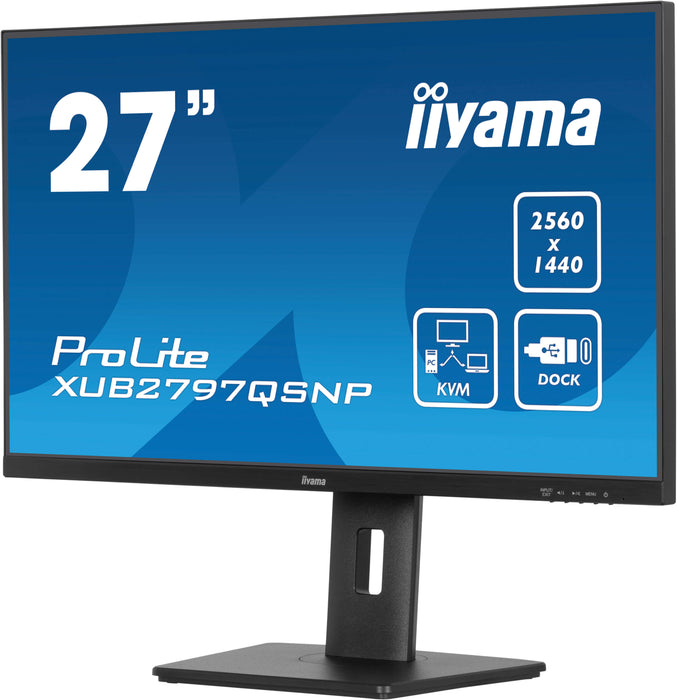 iiyama ProLite XUB2797QSNP-B1 27" 100Hz 1ms IPS Desktop Monitor