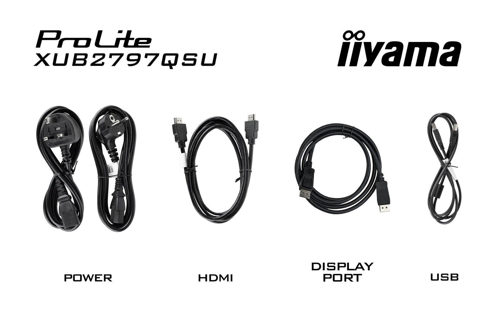 iiyama ProLite XUB2797QSU-B1 27" WQHD IPS 100 Hz Desktop Monitor Desktop Monitor iiyama