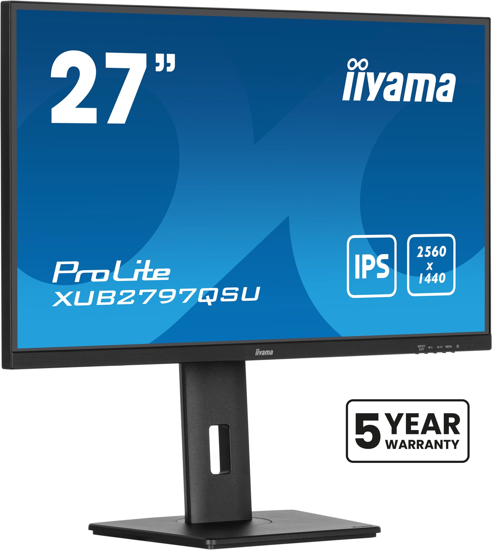 iiyama ProLite XUB2797QSU-B2 27” 100Hz QHD Desktop Monitor Desktop Monitor iiyama