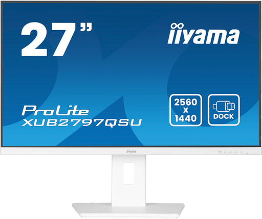 iiyama ProLite XUB2797QSU-W2 27" 100Hz 1ms QHD Desktop Monitor Desktop Monitor iiyama