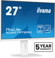 iiyama ProLite XUB2797QSU-W2 27" 100Hz 1ms QHD Desktop Monitor Desktop Monitor iiyama