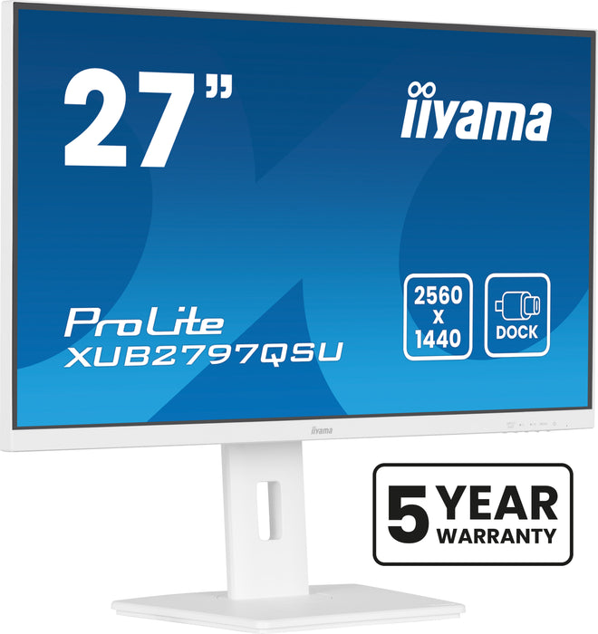 iiyama ProLite XUB2797QSU-W2 27" 100Hz 1ms QHD Desktop Monitor Desktop Monitor iiyama