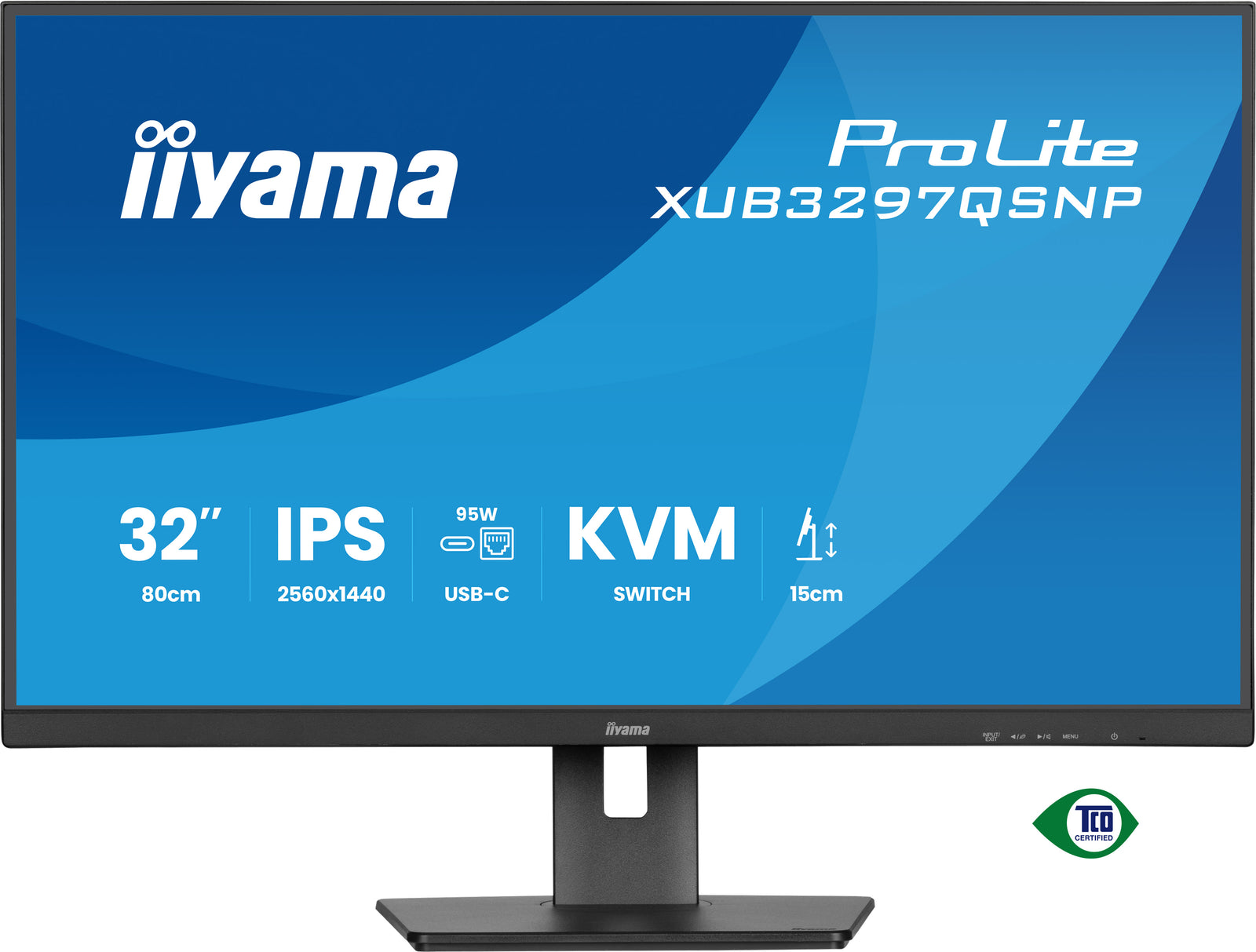 iiyama ProLite XUB3297QSNP-B1 32" 100Hz 1ms QHD Desktop Monitor Desktop Monitor iiyama