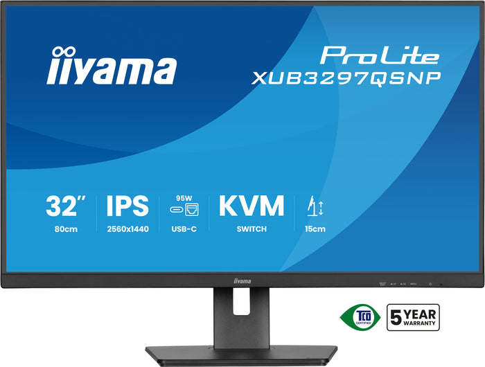 iiyama ProLite XUB3297QSNP-B1 32" 100Hz 1ms QHD Desktop Monitor Desktop Monitor iiyama