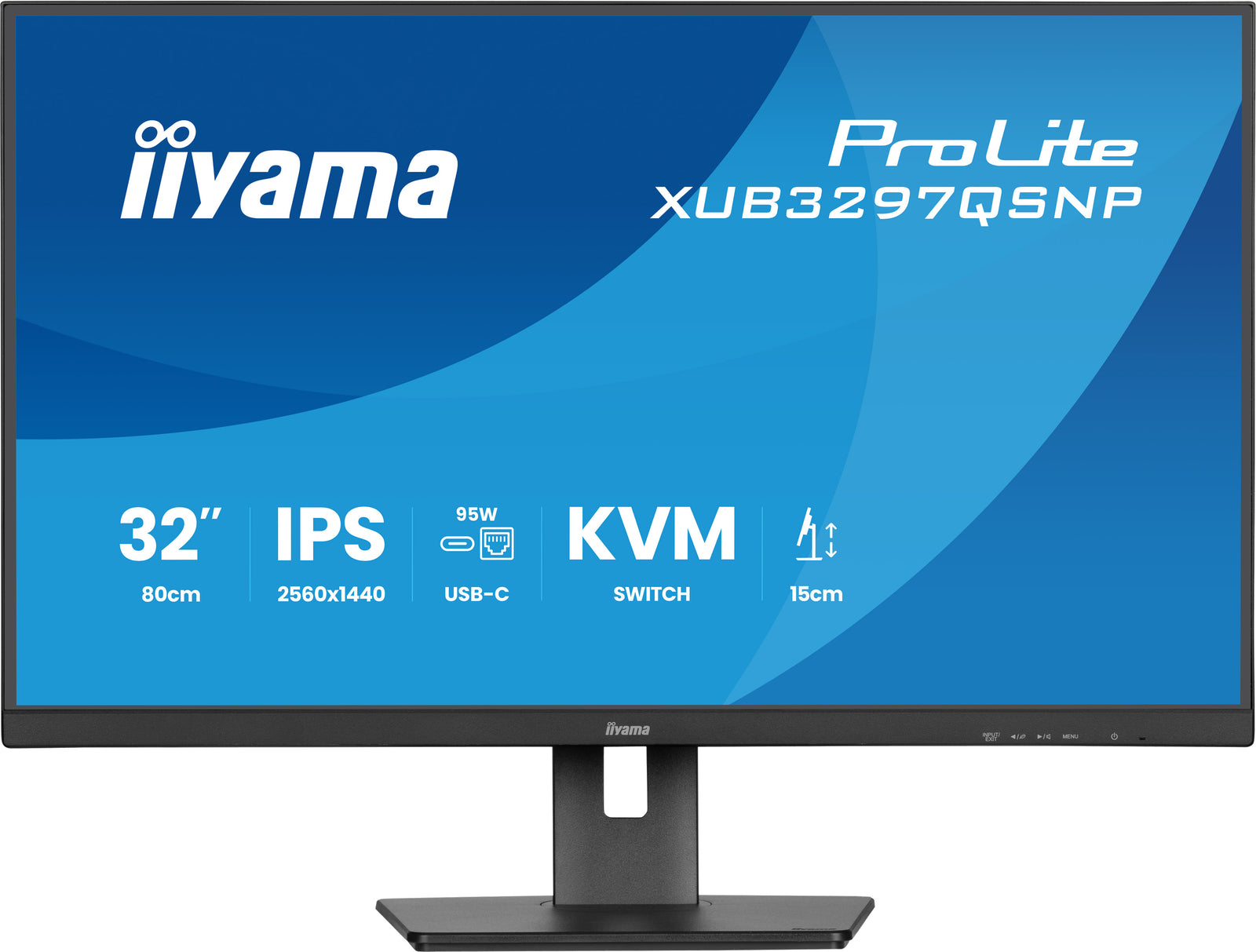 iiyama ProLite XUB3297QSNP-B1 32" 100Hz 1ms QHD Desktop Monitor Desktop Monitor iiyama