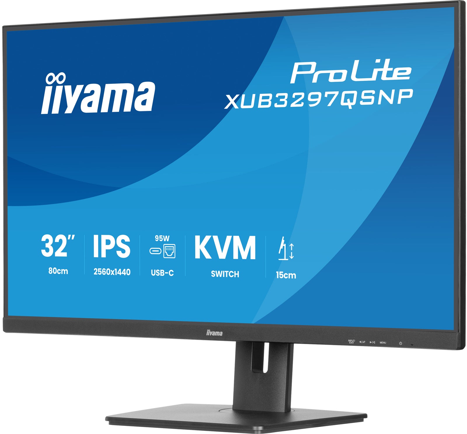 iiyama ProLite XUB3297QSNP-B1 32" 100Hz 1ms QHD Desktop Monitor Desktop Monitor iiyama