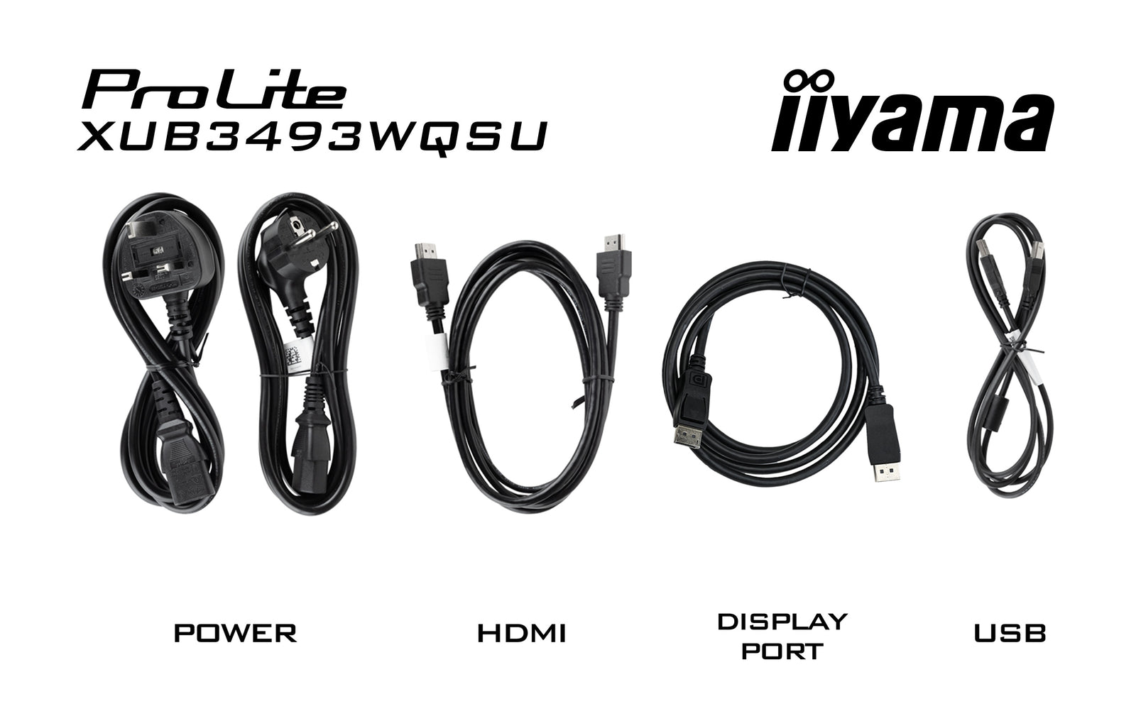 iiyama ProLite XUB3493WQSU-B6 34" UWQHD 120Hz IPS Desktop Monitor Desktop Monitor iiyama