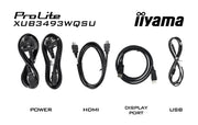 iiyama ProLite XUB3493WQSU-B6 34" UWQHD 120Hz IPS Desktop Monitor Desktop Monitor iiyama