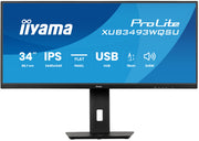 iiyama ProLite XUB3493WQSU-B6 34" UWQHD 120Hz IPS Desktop Monitor Desktop Monitor iiyama