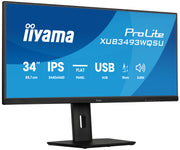 iiyama ProLite XUB3493WQSU-B6 34" UWQHD 120Hz IPS Desktop Monitor Desktop Monitor iiyama