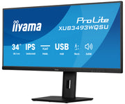iiyama ProLite XUB3493WQSU-B6 34" UWQHD 120Hz IPS Desktop Monitor Desktop Monitor iiyama