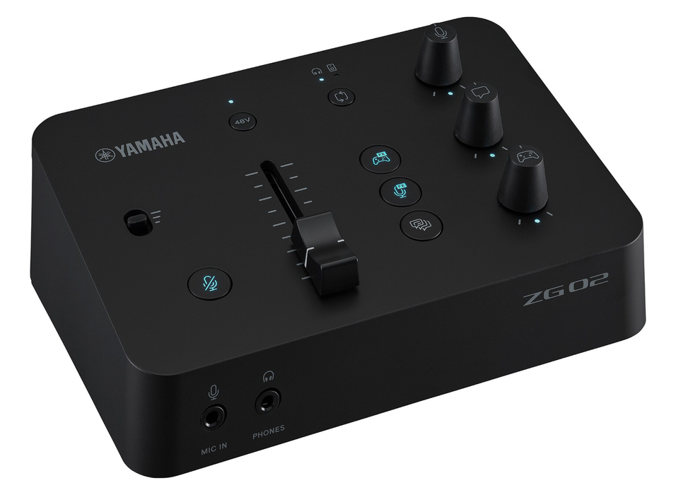 Yamaha ZG02 Game Streaming Audio Mixer Audio Mixer Yamaha