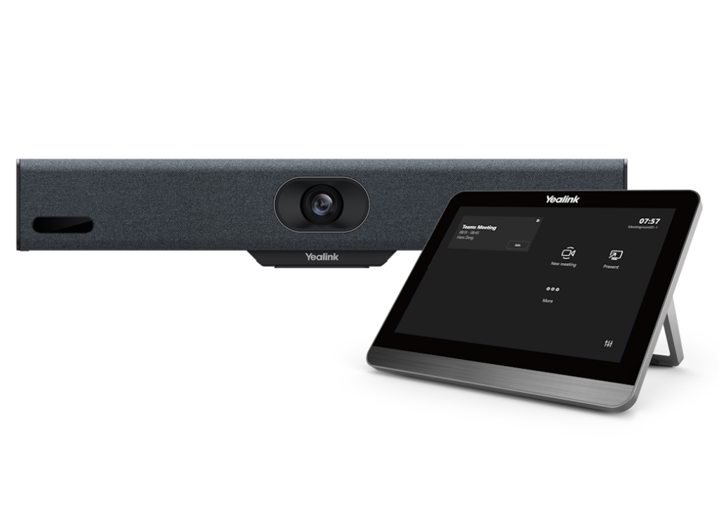 Yealink A10-CTP MeetingBar with CTP18 – All-in-One 4K Video Bar for Teams Rooms & Huddle Spaces Video Conferencing System Yealink