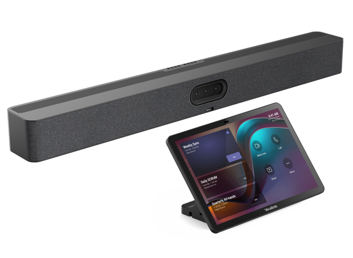 Yealink MeetingBar A50 + CTP25 AI-Powered All-in-One Video Conferencing System Video Conferencing System Yealink