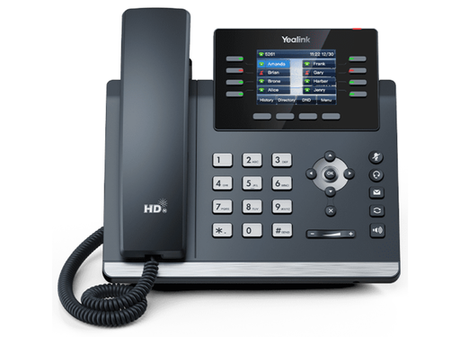 Yealink SIP-T44U Well-rounded SIP Phone for Workers of Co-working Space yealink SIP Phone Yealink