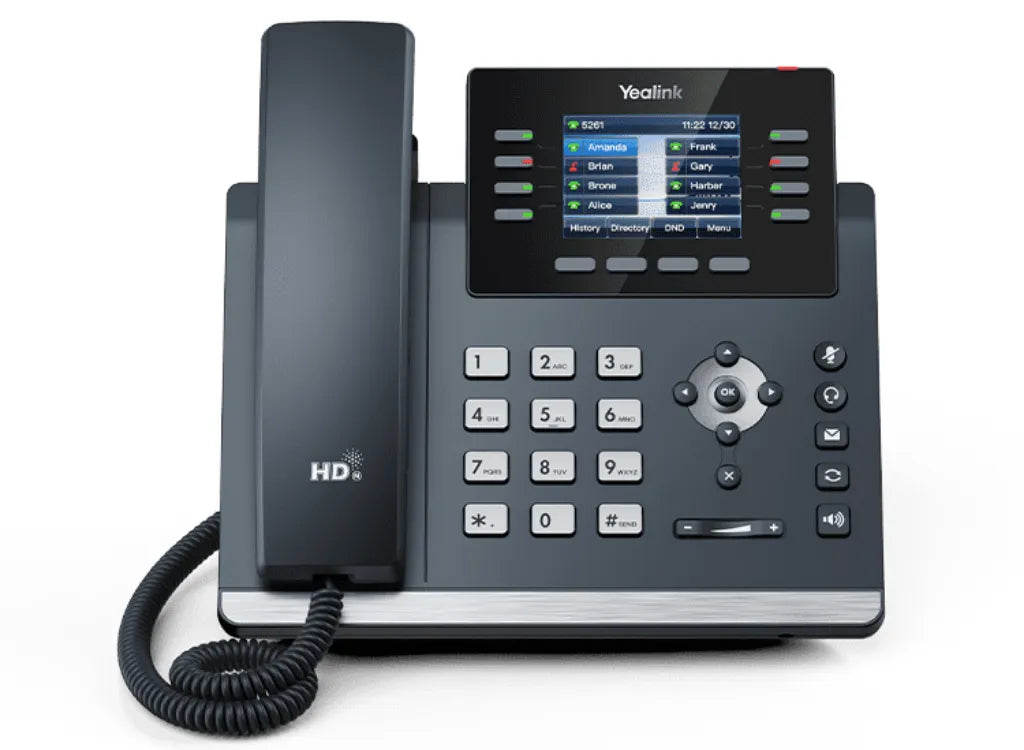 Yealink SIP-T44W Well-Rounded SIP Phone For Workers Of Co-Working Space IP Phone Yealink