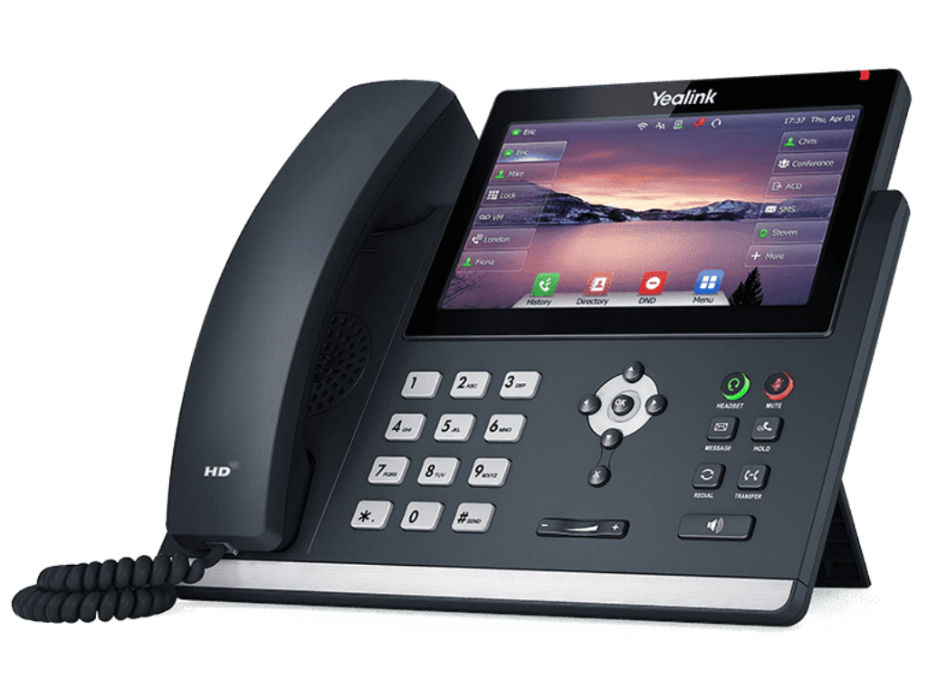 Yealink SIP-T48U Advanced SIP Phone for Professionals and Executives IP Phone Yealink