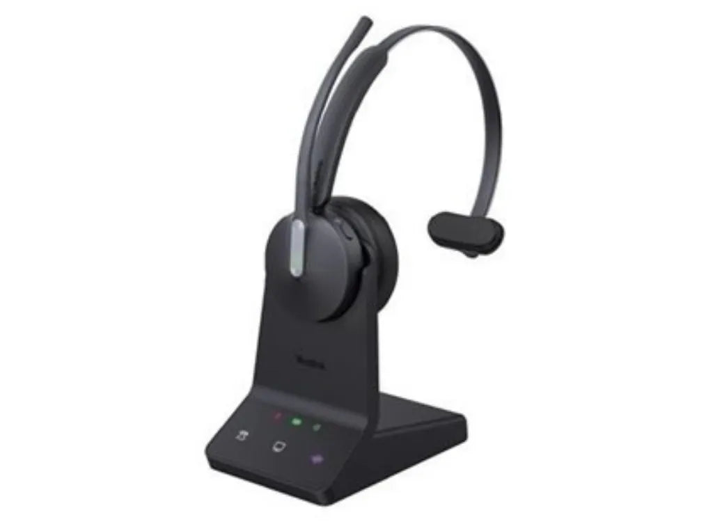 Yealink WH64 Mono DECT Wireless Headset | WH64 MONO TEAMS Headset Yealink