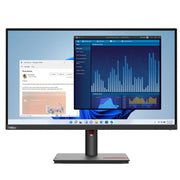 Lenovo 63A9GAT1UK ThinkVision T27p-30 27" Class Webcam 3840 x 2160 4K UHD LCD Monitor Desktop Monitor Lenovo