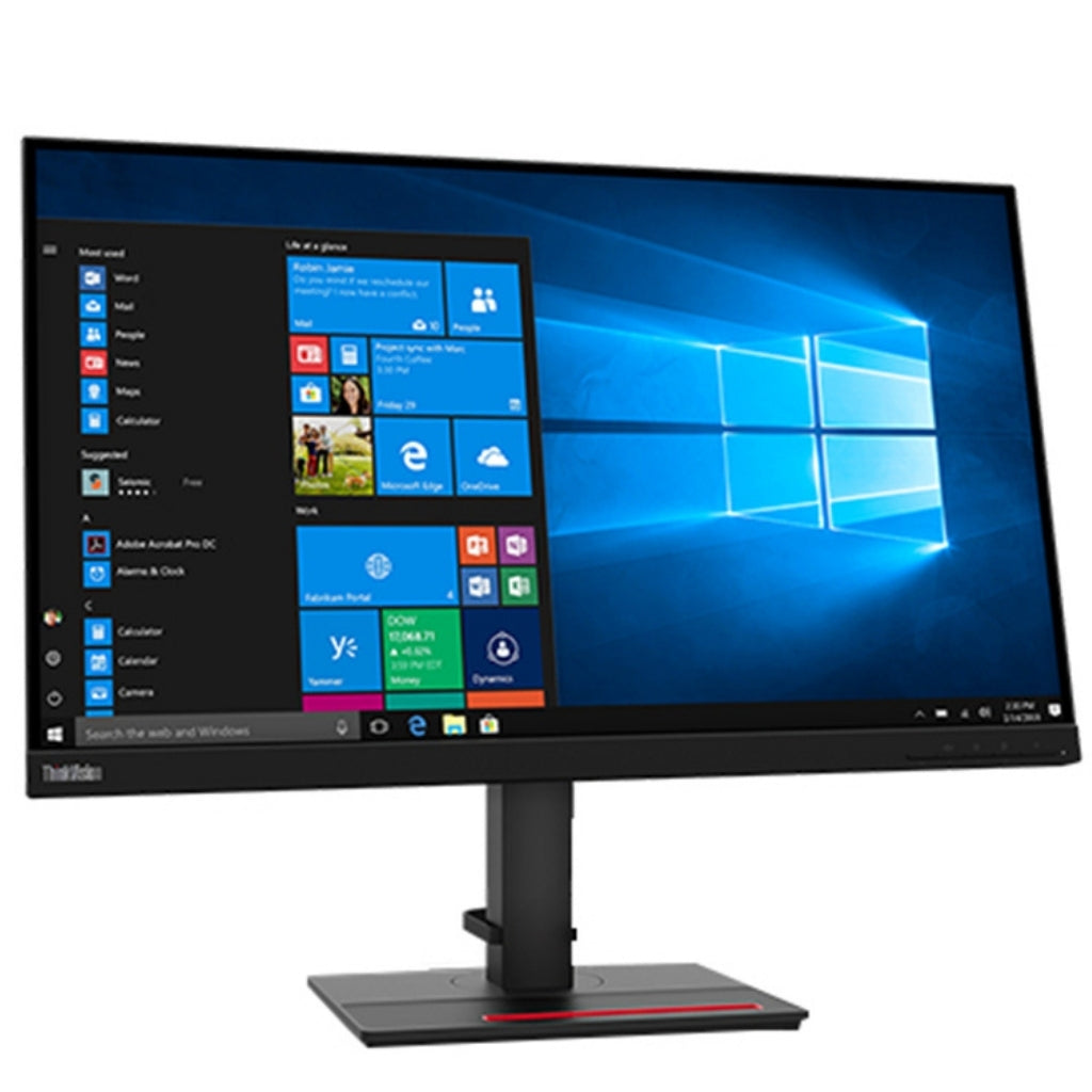 Lenovo 62B1GAT2UK ThinkVision T27h-2L 27" Class 2560 x 1440 WQHD LCD Monitor Desktop Monitor Lenovo