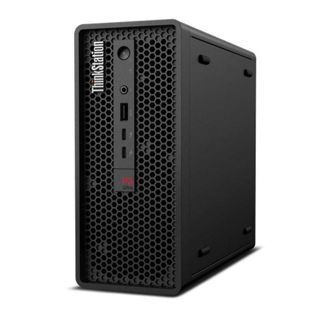 Lenovo ThinkStation P3 Ultra 30HA000HUK Intel Core i7 Hexadeca-core (16 Core) i7-13700 13th Gen 2.10 GHz 16 GB DDR5 SDRAM RAM 512 GB SSD Workstation Desktop PC Lenovo