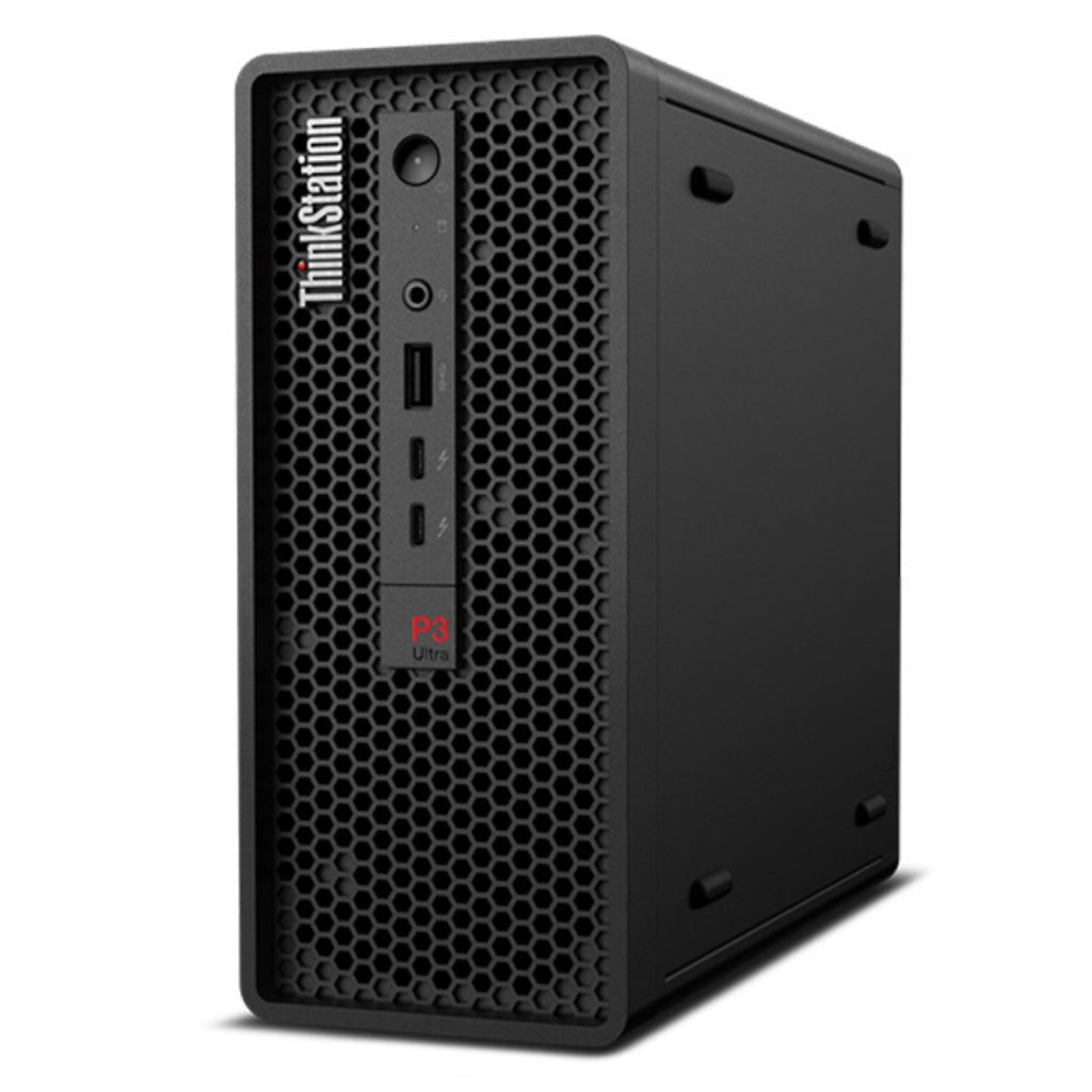Lenovo ThinkStation P3 Ultra 30HA000GUK Intel Core i7 Hexadeca-Core (16 Core) i7-13700 13th Gen 2.10 GHz 32 GB DDR5 SDRAM RAM 1 TB SSD Workstation Desktop PC Lenovo