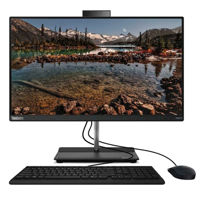 Lenovo ThinkCentre Neo 30a 24 12CE004QUK Intel Core i5 i5-1235U Deca-core (10 Core) 1.30 GHz 8 GB RAM DDR4 SDRAM 256 GB M.2 PCI Express NVMe 4.0 x4 SSD All-in-One Computer Desktop PC Lenovo