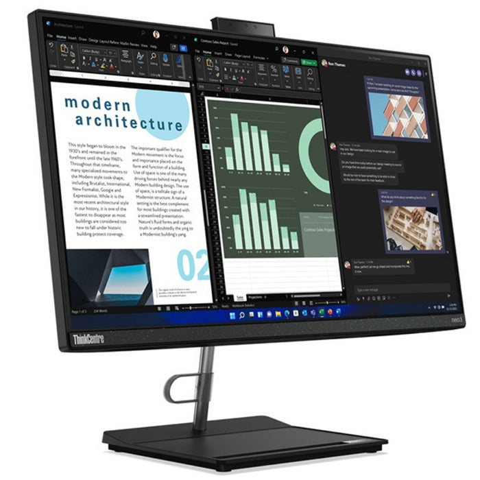 Lenovo ThinkCentre Neo 30a 24 12CE004QUK  Intel Core i5 i5-1235U Deca-core (10 Core) 1.30 GHz 8 GB RAM DDR4 SDRAM 256 GB M.2 PCI Express NVMe 4.0 x4 SSD All-in-One Computer