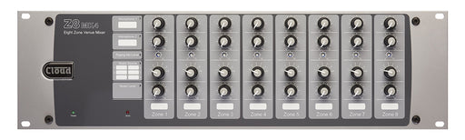Cloud Electronics Z8MK4EK 8 Channel Zone Mixer Audio Mixer Cloud Electronics