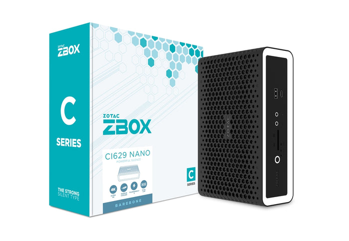 Zotac ZBOX-CI629NANO-BE Intel Core i3-1315U 6-Core Mini PC Mini PC Zotac