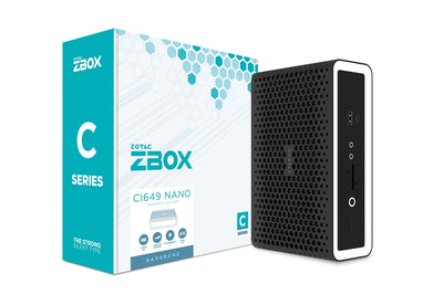 Zotac ZBOX-CI649NANO-BE Intel Core i5 1335U 10 Core Barebone Mini PC Mini PC's Zotac