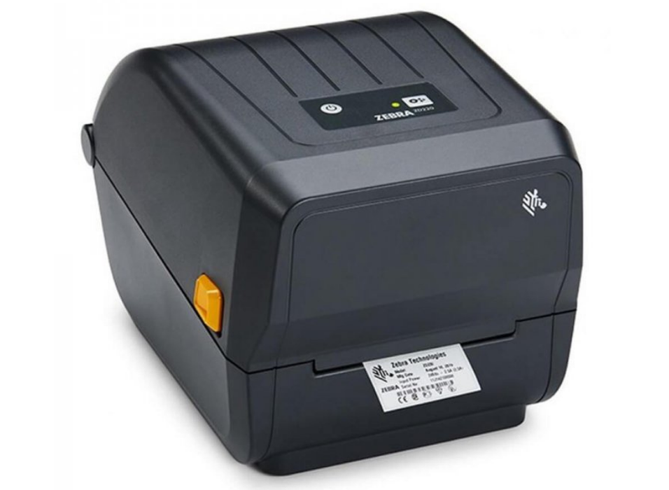Zebra ZD220 4-Inch Direct Thermal Desktop Printer, 203 dpi, USB, EZPL, EU & UK Cords | ZD22042-D0EG00EZ Zebra Label Printers Zebra