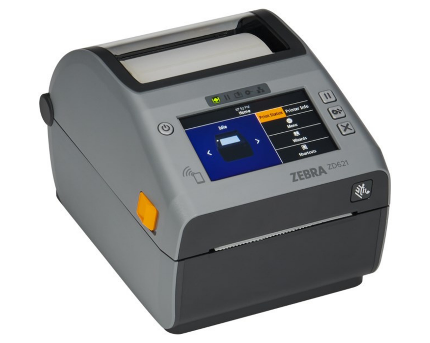 Zebra ZD621 203 dpi Direct Thermal Desktop Printer with LCD, Bluetooth 5.0 & USB Connectivity Zebra Label Printers Zebra