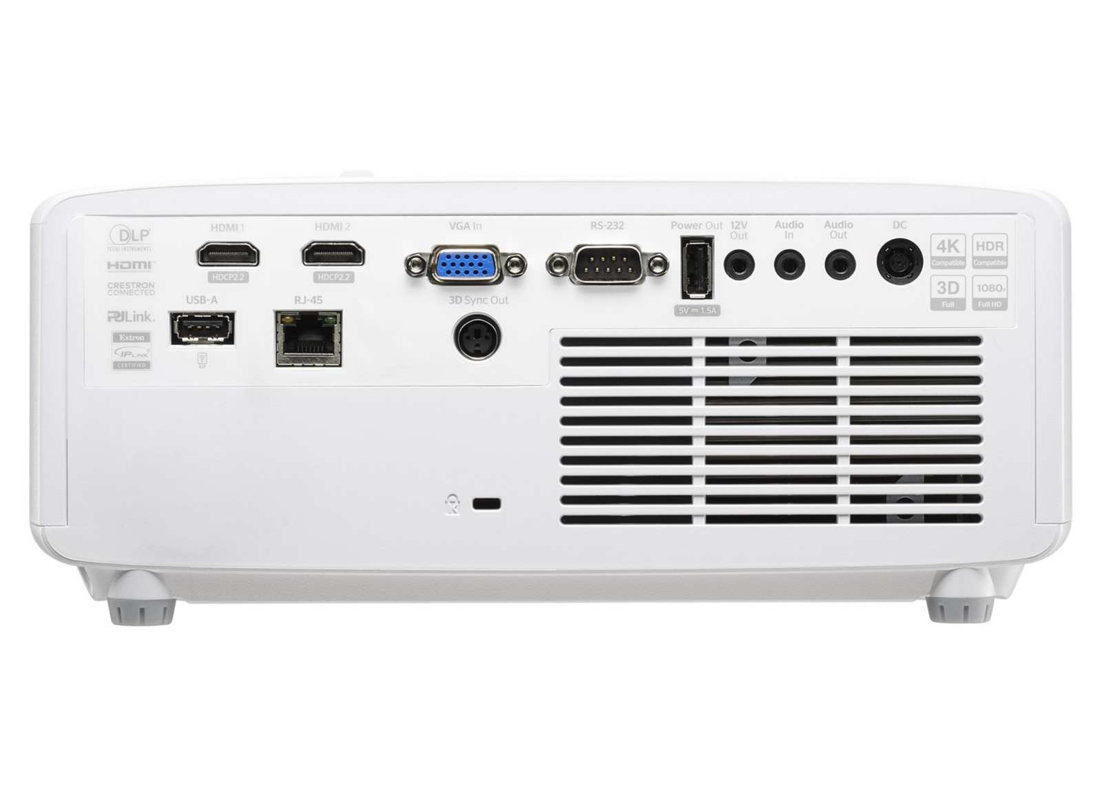 Optoma ZH551 Miracast Wireless Full HD Laser Projector - 5600 Lumens Projector Optoma
