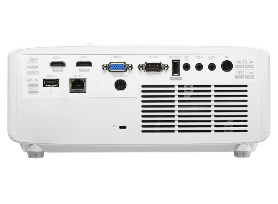 Optoma ZH551 Miracast Wireless Full HD Laser Projector - 5600 Lumens Projector Optoma