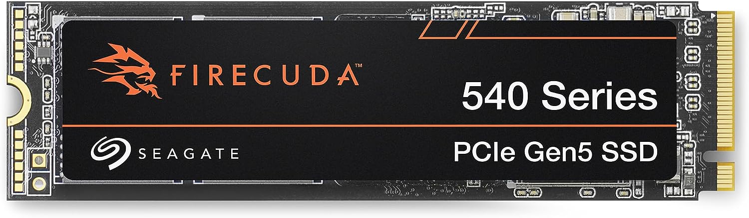 Seagate FireCuda 540 Series 2TB M.2 2280-D2 M-Key PCIe NVMe SSD | ZP2000GM3A004