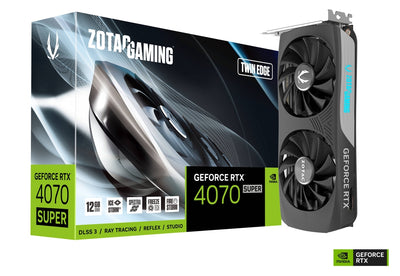 Zotac ZT-D40720E-10M Graphics Card NVIDIA GeForce RTX 4070 Super 12 GB GDDR6X Zotac Graphic Card Zotac