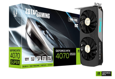 Zotac ZT-D40720H-10M Graphics Card NVIDIA GeForce RTX 4070 Super 12 GB GDDR6X Zotac Graphic Card Zotac