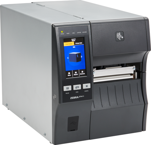 Zebra ZT411 203 x 203 DPI Wired & Wireless Direct Thermal / Thermal Transfer POS Printer POS Printer Zebra