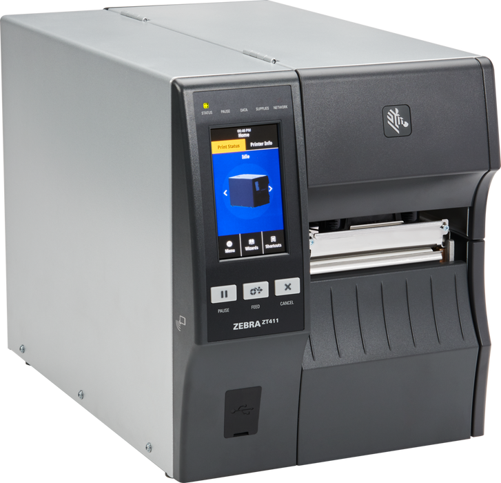 Zebra ZT411 203 x 203 DPI Wired & Wireless Direct Thermal / Thermal Transfer POS Printer POS Printer Zebra