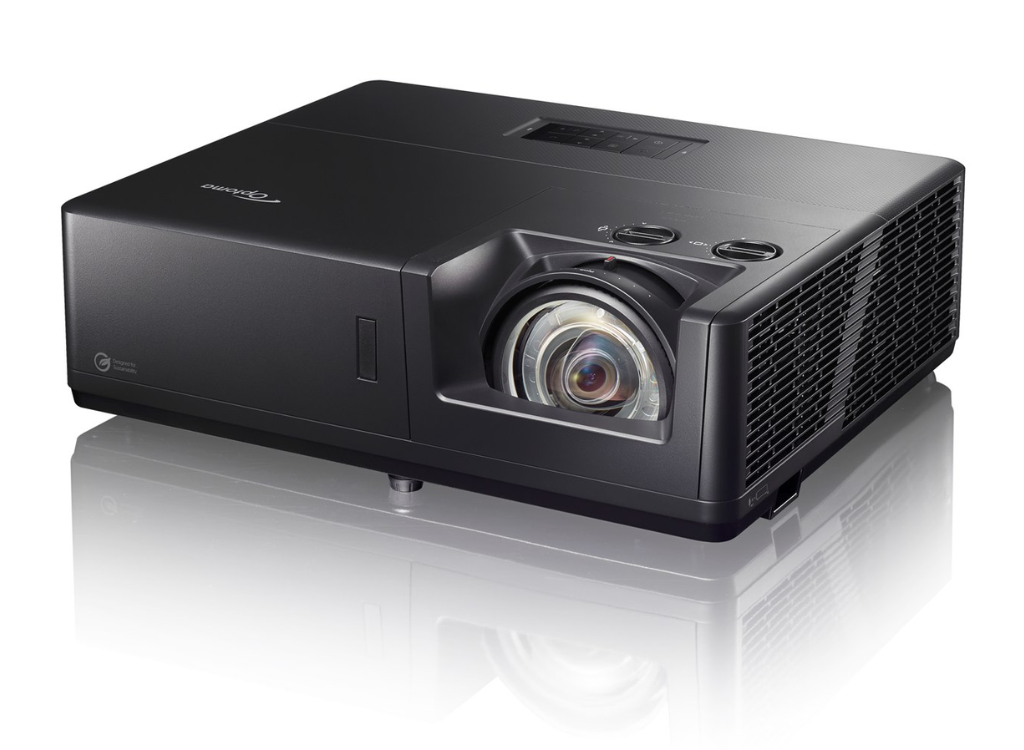 Optoma ZU507TST Bright Short Throw Professional Laser Projector - 5000 Lumens Projector Optoma