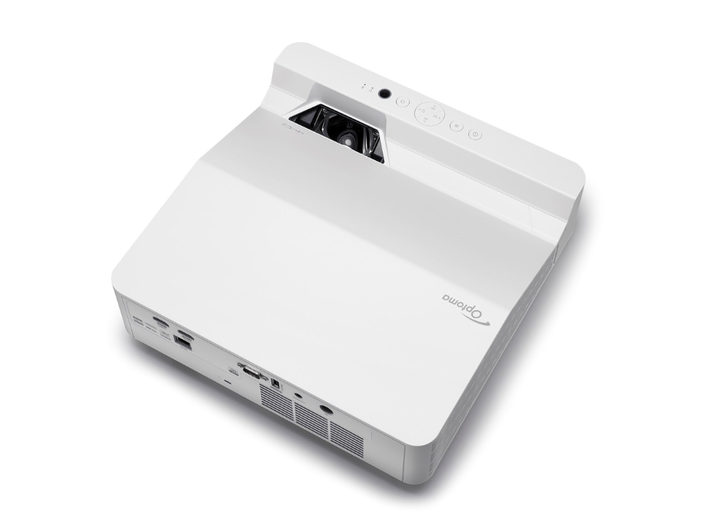 Optoma ZW410UST Compact Eco-Friendly Ultra Short Throw Projector - 4000 Lumens Projector Optoma