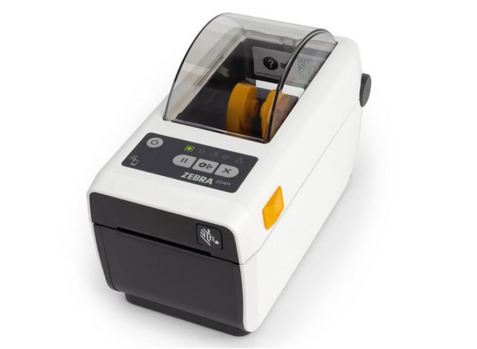 Zebra ZD411 Healthcare 2" Thermal Printer – 203 DPI, USB, Ethernet, BTLE5 | DS-ZD4CAP1135598 Zebra Label Printers Zebra