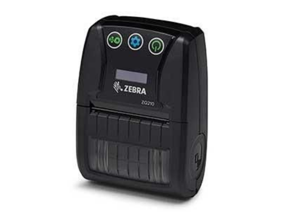 Zebra ZQ200 Series Mobile Printer 203 DPI, 60mm/s, Bluetooth & USB-C | ZQ21-A0E01KE-00 Zebra Label Printers Zebra