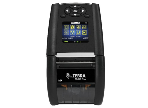 Zebra ZQ610 Plus 2” Mobile Direct Thermal Printer with Bluetooth, Strap & Clip | ZQ61-AUFAE14-00 Zebra Label Printers Zebra