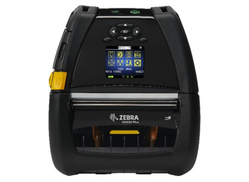 Zebra ZQ630 Plus Mobile Direct Thermal Printer, Wi-Fi & Bluetooth, 4" | ZQ63-AUWBE14-00 Zebra Label Printers Zebra