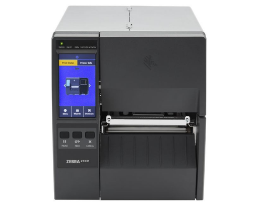 Zebra ZT231 203 dpi Industrial Printer with 4.3" Touchscreen, Wi-Fi | ZT23142-D0EC00FZ Zebra Label Printers Zebra