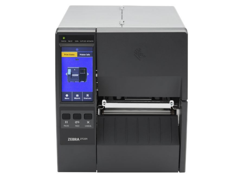 Zebra ZT231 4-Inch 300 DPI Thermal Transfer Printer | ZT23143-T3E000FZ Zebra Label Printers Zebra